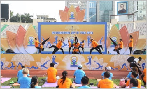 World Yoga Day Hosted by High Commission of India, Bangladesh